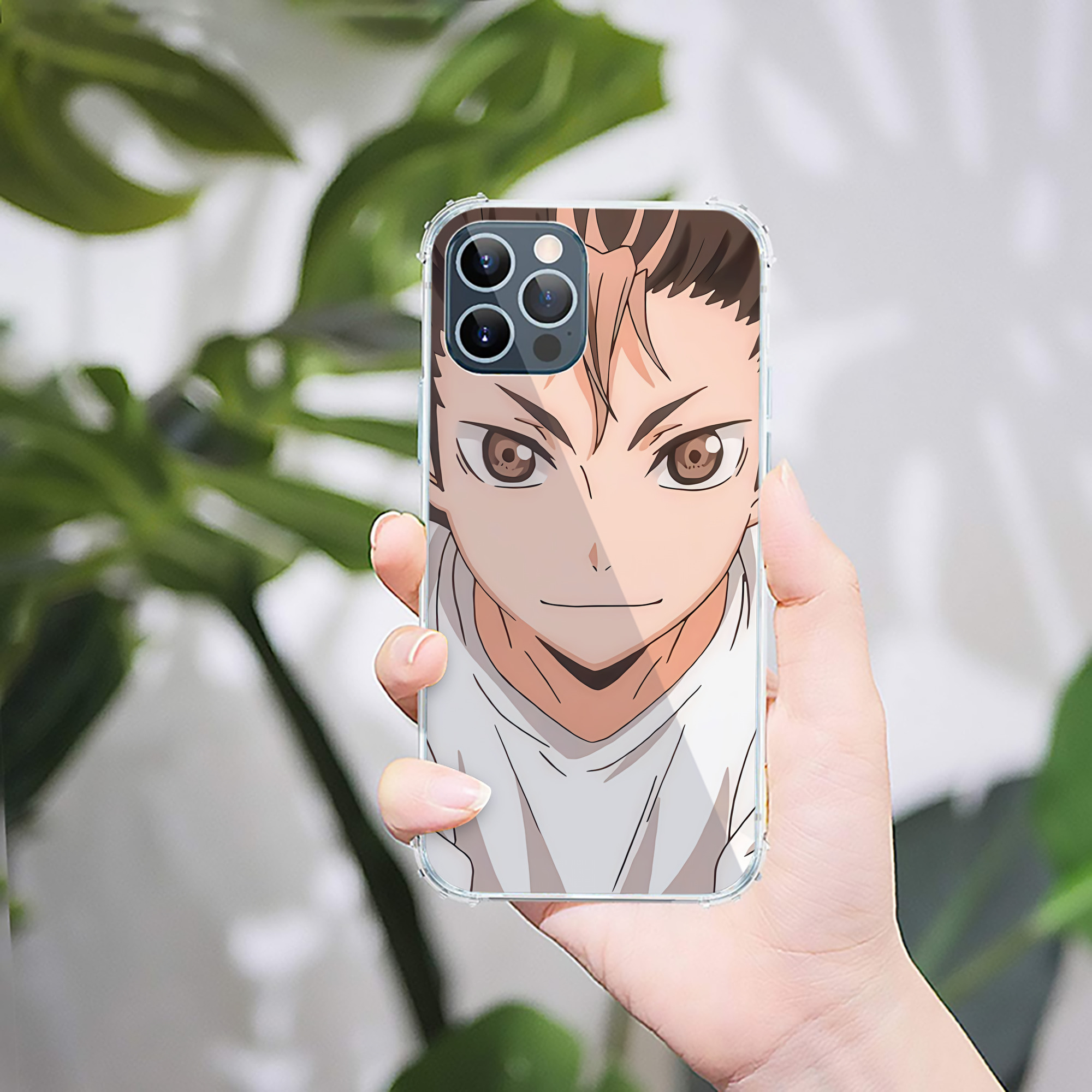 （画像用） ハイキュー!! Haikyu!! 【iPhone 12シリーズ対応】透明スマホケース（クリアソフトケース）
